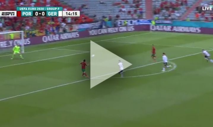 Ronaldo STRZELA GOLA na 1-0 z Niemcami! [VIDEO]